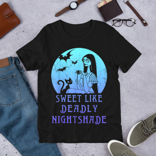 The Nightmare Before Christmas Shirt, Sally Sweet T-Shirt, Halloween Gift, Friends Nightmare Shirt, Jack And Sally With Friends