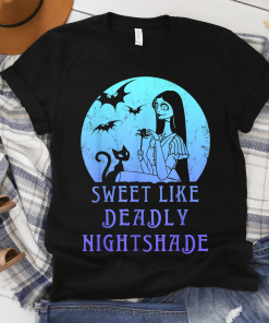 The Nightmare Before Christmas Shirt, Sally Sweet T-Shirt, Halloween Gift, Friends Nightmare Shirt, Jack And Sally With Friends