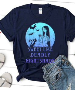 The Nightmare Before Christmas Shirt, Sally Sweet T-Shirt, Halloween Gift, Friends Nightmare Shirt, Jack And Sally With Friends