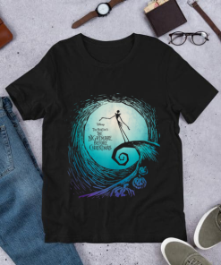 Nightmare Before Christmas Shirt, Jack Movie Logo Tee,  Jack And Sally With Friends, Halloween Party Shirt