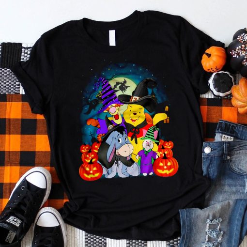 Trick or Treat Shirts, Halloween Shirt, Winnie The Pooh, Pooh Shirt, Tigger Shirt, Halloween Custome Tee