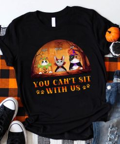 Black Cat Halloween Shirt, I Smell Children Funny Halloween Shirt, Custom Halloween Witch Witches T-shirt