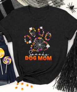 Halloween dog paw shirt, Dog paw shirt, dog dad shirt, dog mama shirt, Halloween dog shirt, Spooky dog tee