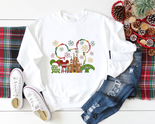 Mickey Christmas Shirt, Christmas Vacation, Christmas Gifts, 50th Anniversary, Magic Kingdom Christmas Shirt, Epcot Shirt