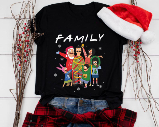 Bob Buger Christmas Shirt, Bob's Burger Family Being Elf Merry Christmas Sweatshirt, Family MAtching Xmas Shirt