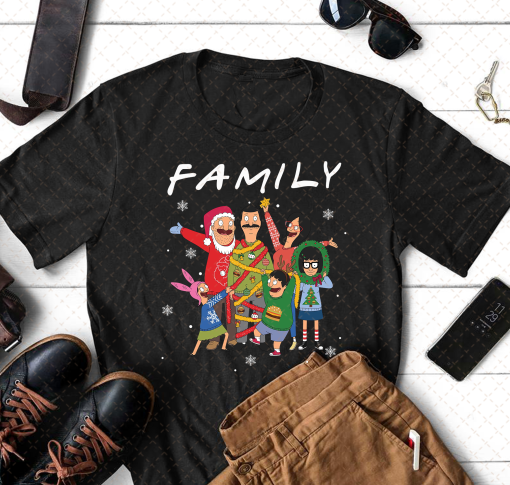 Bob Buger Christmas Shirt, Bob's Burger Family Being Elf Merry Christmas Sweatshirt, Family MAtching Xmas Shirt