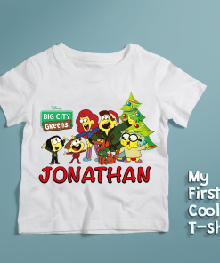 Big City Greens Christmas Shirt, Big City Greens Family birthday party T-shirt, Custom Name and Age,Birthday Gift, Family Matching Shirt