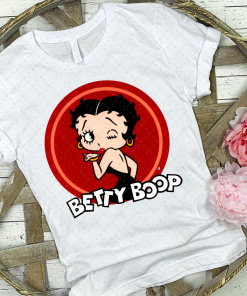 Betty Boop T-shirt, Original Sass Tee, The Original Sass Symbol Shirt, Cute Girl Shirt