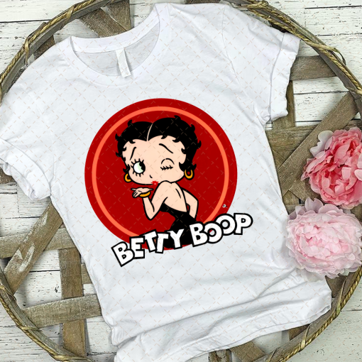 Betty Boop T-shirt, Original Sass Tee, The Original Sass Symbol Shirt, Cute Girl Shirt