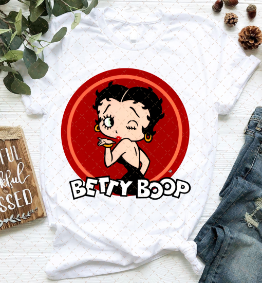 Betty Boop T-shirt, Original Sass Tee, The Original Sass Symbol Shirt, Cute Girl Shirt