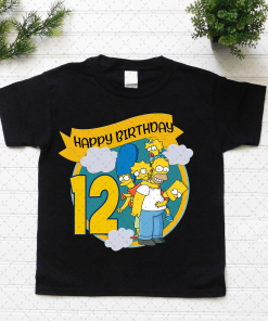 Personalized The Simpsons Shirt, Bart Simpson Squishee Brain Freeze Shirt, Universal Studios Family Shirt, Simpson Kids Tee