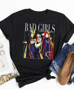 Disney Villains Bad Girls Shirt, Disney Group Shirts, Disney Shirt