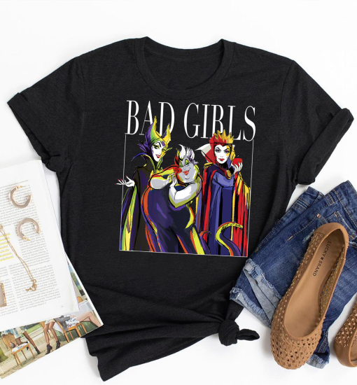 Disney Villains Bad Girls Shirt, Disney Group Shirts, Disney Shirt