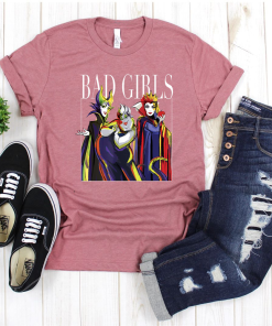 Disney Villains Bad Girls Shirt, Disney Group Shirts, Disney Shirt