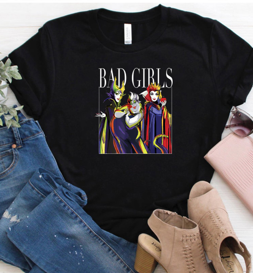 Disney Villains Bad Girls Shirt, Disney Group Shirts, Disney Shirt