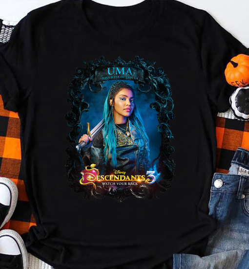 Descendants 3 Uma Shirt, Watch Your Back T-Shirt, Descendants Shirt