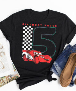 Disney Cars Birthday, Racer McQueen T-Shirt, Cars Birthday Shirt - Disney Cars Birthday Shirt