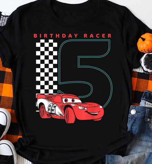 Disney Cars Birthday, Racer McQueen T-Shirt, Cars Birthday Shirt - Disney Cars Birthday Shirt