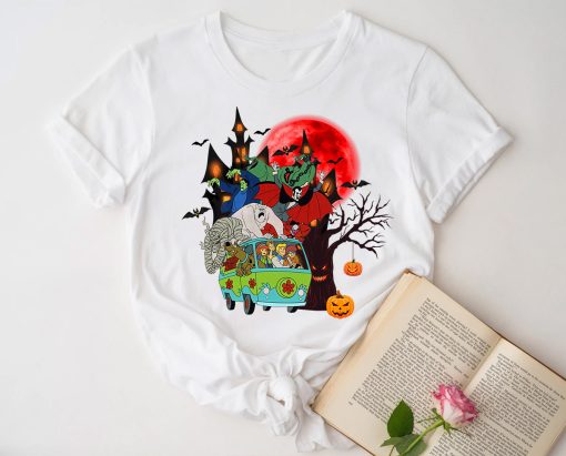 Scooby Doo Halloween Shirt, Scooby Doo Halloween Shirt, Vintage Scooby Doo Retro Shirt