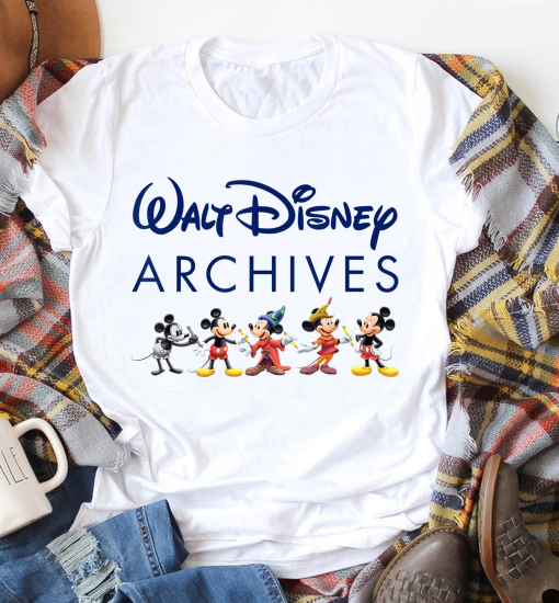 Walt Dis.ney Archives Shirt, Mickey shirt, Funny Mickey Mouse T-Shirt