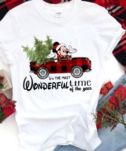 It is The Most Wonderful Time of The Year Sweatshirt, Mickey Family Christmas Pajama Shirt, Merry Christmas shirt, Christmas party shirt