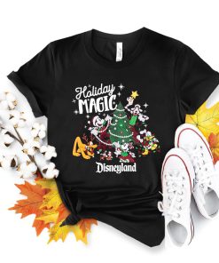 Mickey Mouse and Friends Holiday Shirt, Mickey Mouse Christmas Sweater, Holiday Magic Shirt