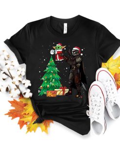 Star Wars Christmas Shirt, Star Wars Family Tee Shirt, Merry Christmas Tee, Baby Yoda Christmas Tee, Stormtrooper Holiday Party