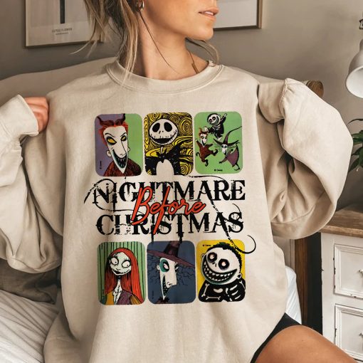 Nightmare Before Christmas Halloween shirt, Jack and Sally, Jack Skellington, Oogie Boogie, Halloween party, Halloween shirt