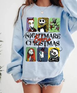 Nightmare Before Christmas Halloween shirt, Jack and Sally, Jack Skellington, Oogie Boogie, Halloween party, Halloween shirt