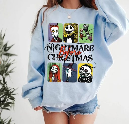 Nightmare Before Christmas Halloween shirt, Jack and Sally, Jack Skellington, Oogie Boogie, Halloween party, Halloween shirt