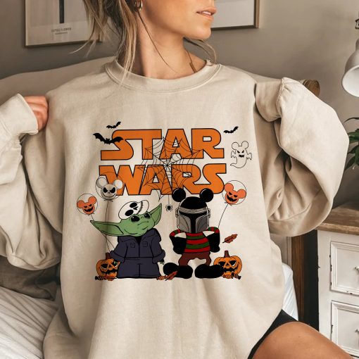 Star Wars Skeleton Halloween Shirt, Vintage Halloween, Mickey Halloween Balloons, Star Wars Fans, Halloween Star Wars Shirt