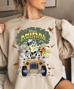 Animal Kingdom Christmas Shirt, Mickey and Friends Shirt, Safari Mickey and Friends Shirt