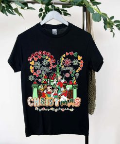 Mickey and Friends Christmas, Castle Christmas, C, Xmas Family Matching Shirt, Xmas Vacation shirt