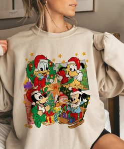 Mickey And Friends Christmas Shirt, Christmas Vintage Shirt, Mickey Christmas Shirt, Pluto Baby Shirt