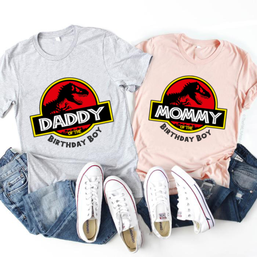 Custom Jurassic Park Fmaily Shirt ,Jurassic Park Shirt ,Custom Dinosaur Shirt, Personalized Jurassic Family Shirt