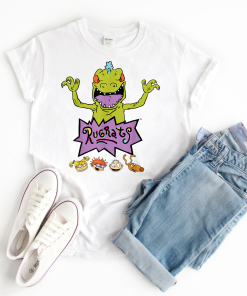 Reptar Below View Of Chucky, Tommy T-Shirt, Nickelodeon Shirt