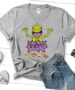 Reptar Below View Of Chucky, Tommy T-Shirt, Nickelodeon Shirt