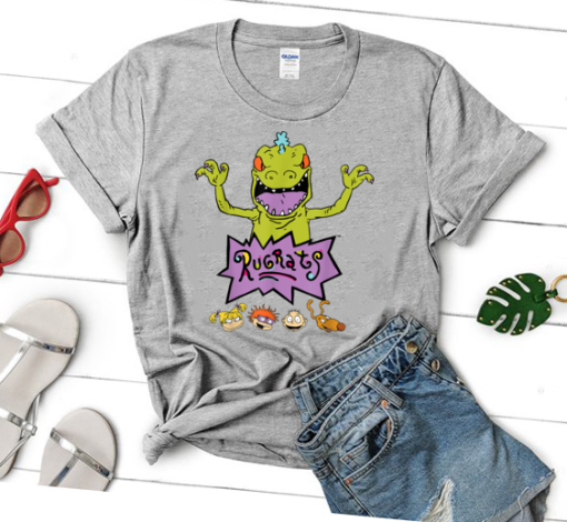 Reptar Below View Of Chucky, Tommy T-Shirt, Nickelodeon Shirt