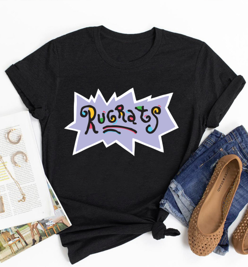 Rugrats Classic Logo 90s Shirt, Throwback Crewneck Shirts, Rugrats Friends shirt, Tommy Angelica Shirt