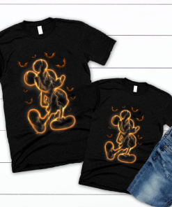 Halloween Mickey Mouse T-Shirt, Custom name Halloween shirt, Trick or Treat shirt